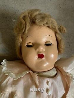 Antique Composition Doll 1930'. 18 inch