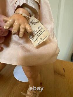 Antique Composition Doll 1930'. 18 inch