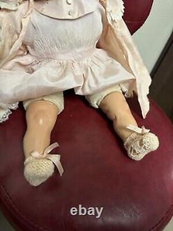 Antique Composition Doll 1930'. 18 inch