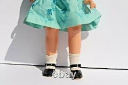 Antique Ideal Circa 1930's 18 Composition Shirley Temple Doll All Original