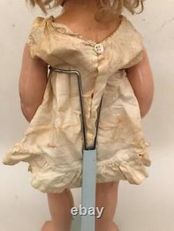 Antique Ideal Shirley Temple Depression Mohair Composition 20 Baby Doll Clothes