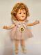 Antique Ideal Shirley Temple Doll Composition 13 Original Dress Tag Pin 1930s