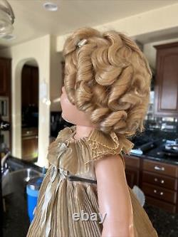 Antique Shirley Temple 22 Doll 1934 1935 Great Condition Composite Doll