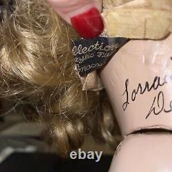 Antique Shirley Temple Doll 20 Signed By Artist Lorraine Defeno