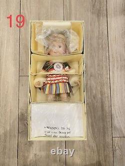 Antique Shirley Temple Heidi Doll. By Danbury Mint with COA