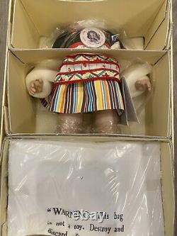 Antique Shirley Temple Heidi Doll. By Danbury Mint with COA