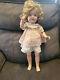 Antique Vintage (1930's) Ideal Composition Shirley Temple 20 Doll (needs Tlc)