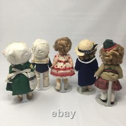 Beautiful Vintage 11 Shirley Temple 8in Doll Collections 1982