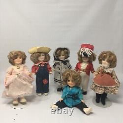 Beautiful Vintage 11 Shirley Temple 8in Doll Collections 1982