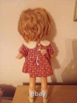 Composition 16 inch Shirley temple doll