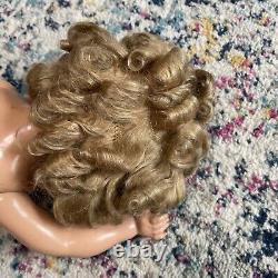 Composition Ideal Shirley Temple Doll-nude-recurled Wig-21-22 Inches Tall