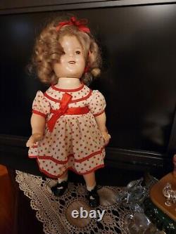 Composition Shirley Temple doll