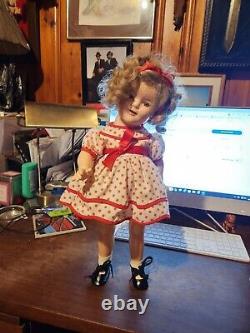 Composition Shirley Temple doll