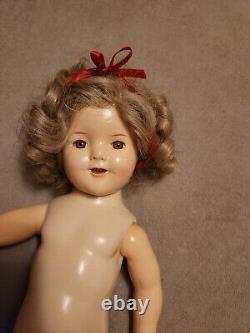 Composition Shirley Temple doll