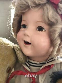 Composition dolls vintage Shirley Temple