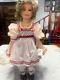 Custom Made Shirley Temple Doll With Stand By Sandy Singleton With Stand