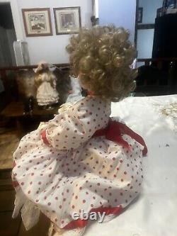 Custom Sitting Shirley Temple Doll By Creative Images By Jan With Tags