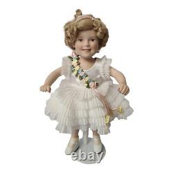 DANBURY MINT Take A Bow 10 Doll Shirley Temple Movie Classic with Stand
