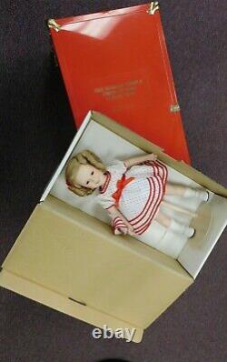 Danbury Mint 1987 Shirley Temple Doll w Wardrobe, Clothes, Stand Original Box