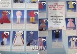 Danbury Mint 1991 Shirley Temple 16 Doll Bundle 11 Outfits NRFB, Paper Book LOT
