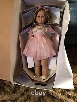 Danbury Mint 36 Shirley Temple Playpal Doll With Stand See Photos