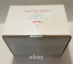Danbury Mint Little Miss Shirley Temple Toddler Porcelain Doll Collection In Box
