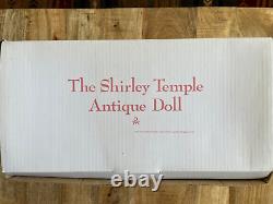 Danbury Mint Porcelain The Shirley Temple Antique Doll NIB