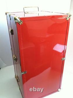 Danbury Mint SHIRLEY TEMPLE Dress-up DOLL TRUNK Case for Doll & Ensembles withKEY