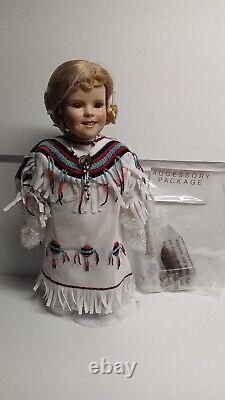 Danbury Mint SHIRLEY TEMPLE THE LITTLE PEACEMAKER 17 inch Doll