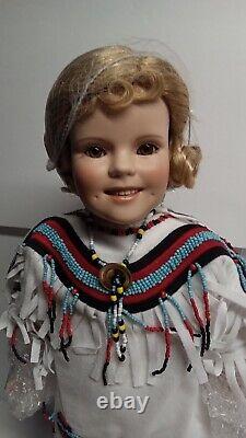 Danbury Mint SHIRLEY TEMPLE THE LITTLE PEACEMAKER 17 inch Doll