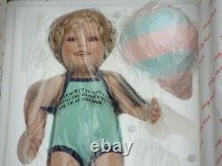 Danbury Mint Shirley Temple Bathing Beauty Toddler Doll 18Tall COA & Numbered