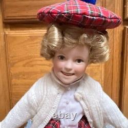 Danbury Mint Shirley Temple Doll 11 Lass Background