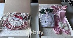 Danbury Mint Shirley Temple Dress Up Doll With 24 Additional Outfits+ Stands