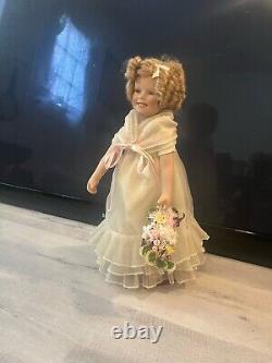 Danbury Mint Shirley Temple Flower Girl Doll