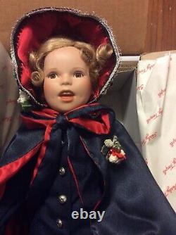 Danbury Mint Shirley Temple Porcelain Doll Good Samaritan Salvation Army