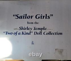 Danbury Mint Shirley Temple Sailor Girls Two Of A Kind Collection Complete