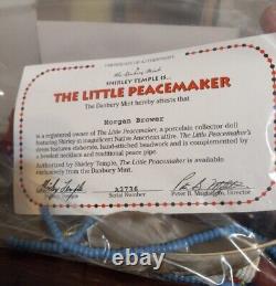 Danbury Mint Shirley Temple The Little Peacemaker 17 Porcelain Doll NEW IOP