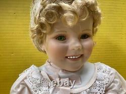 Danbury Mint Shirley Temple Toddler Doll Little Miss Shirley