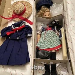 Danbury mint shirley temple dress up doll NWB With Two Outfits