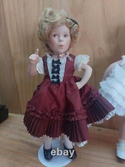 Dimples-Porcelain Doll From the Shirley Temple Movie Classics By Danbury Mint