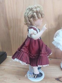 Dimples-Porcelain Doll From the Shirley Temple Movie Classics By Danbury Mint