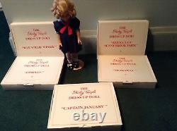 Dress Up Shirley Temple Doll With 5 Outfits New In The Box Danbury Mint Nice