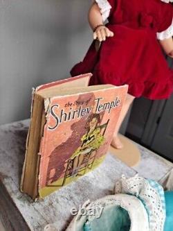 Effanbee Composition Shirley Temple Doll Lot