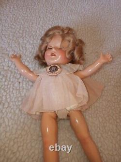 GenuineSHIRLEY TEMPLE DollPink Dress13Flirty EyesPinWith Original Box