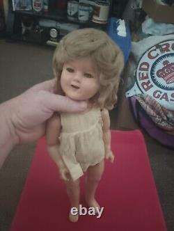 Genuine Shirley Temple Doll 1930s. Rare Curly OG Everything