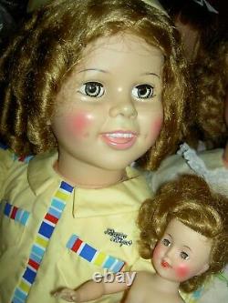 Gorgeous orig. 1959 Ideal sgnd. 35 PlayPal size Shirley Temple doll, twist wrist