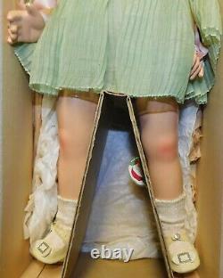 Great 18 Shirley Temple Doll Tag Orig Clothes Composition & Box IDEAL 1930's