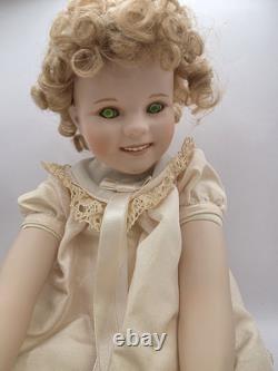 Green/Uranium Eyes Danbury Mint Shirley Temple Toddler Doll Collection