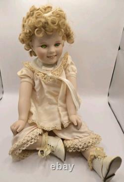 Green/Uranium Eyes Danbury Mint Shirley Temple Toddler Doll Collection