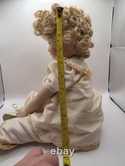 Green/Uranium Eyes Danbury Mint Shirley Temple Toddler Doll Collection